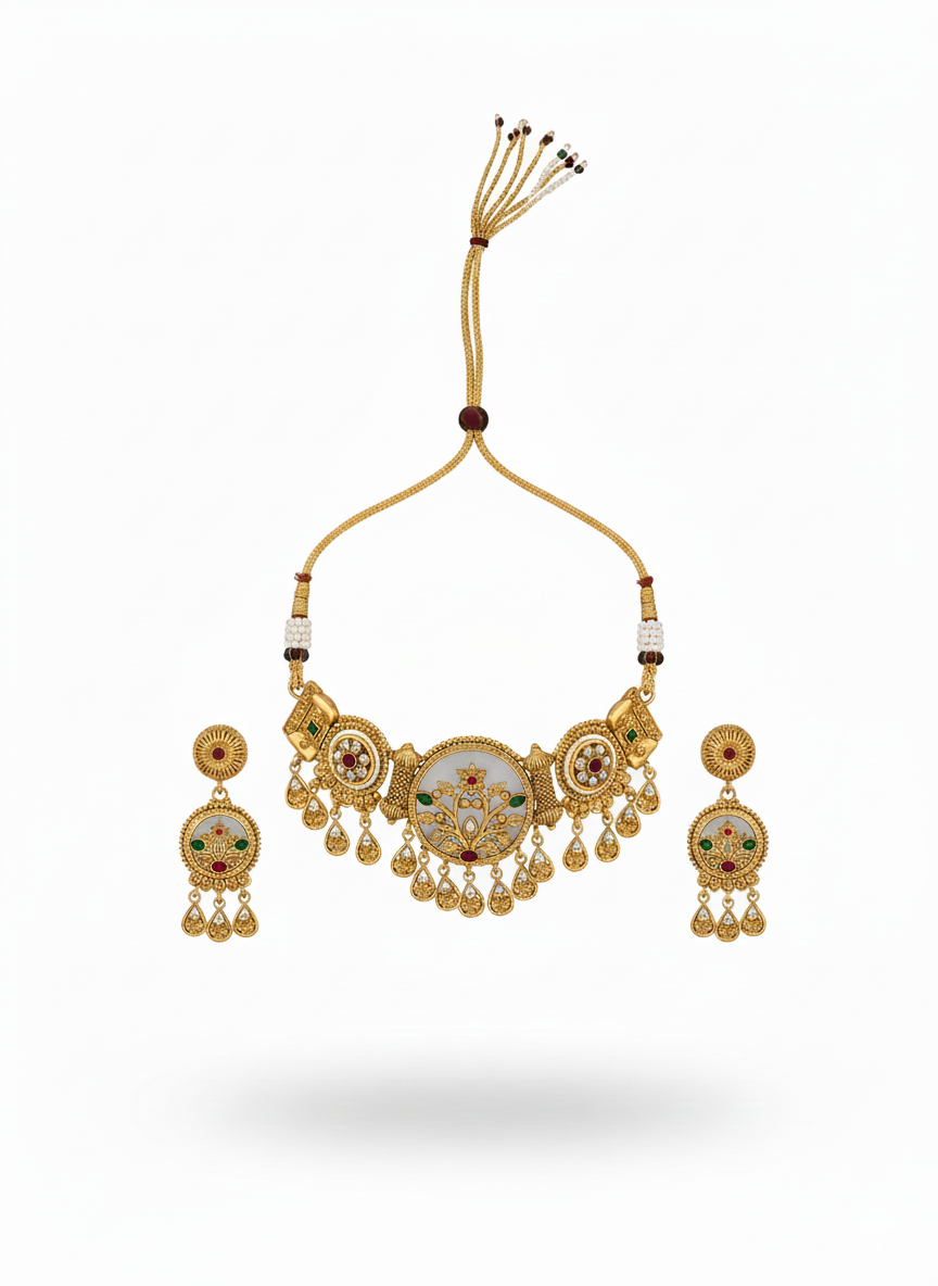 Aaradhya Heritage Round Haar