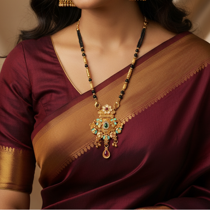 Milly Rajwadi Mangal Sutra