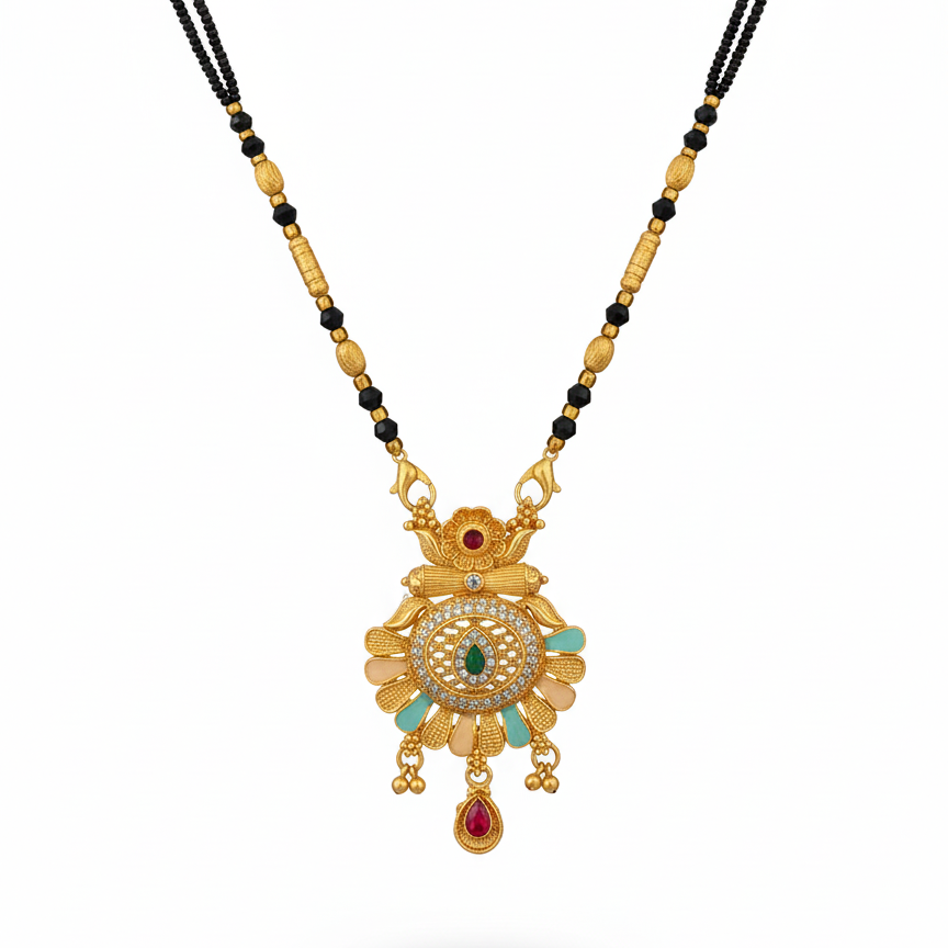 Glitza Rajwadi Mangal Sutra