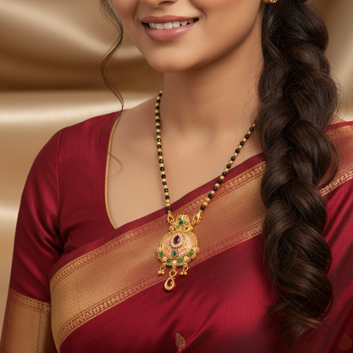 Rajwadi Gold Mangalsutra