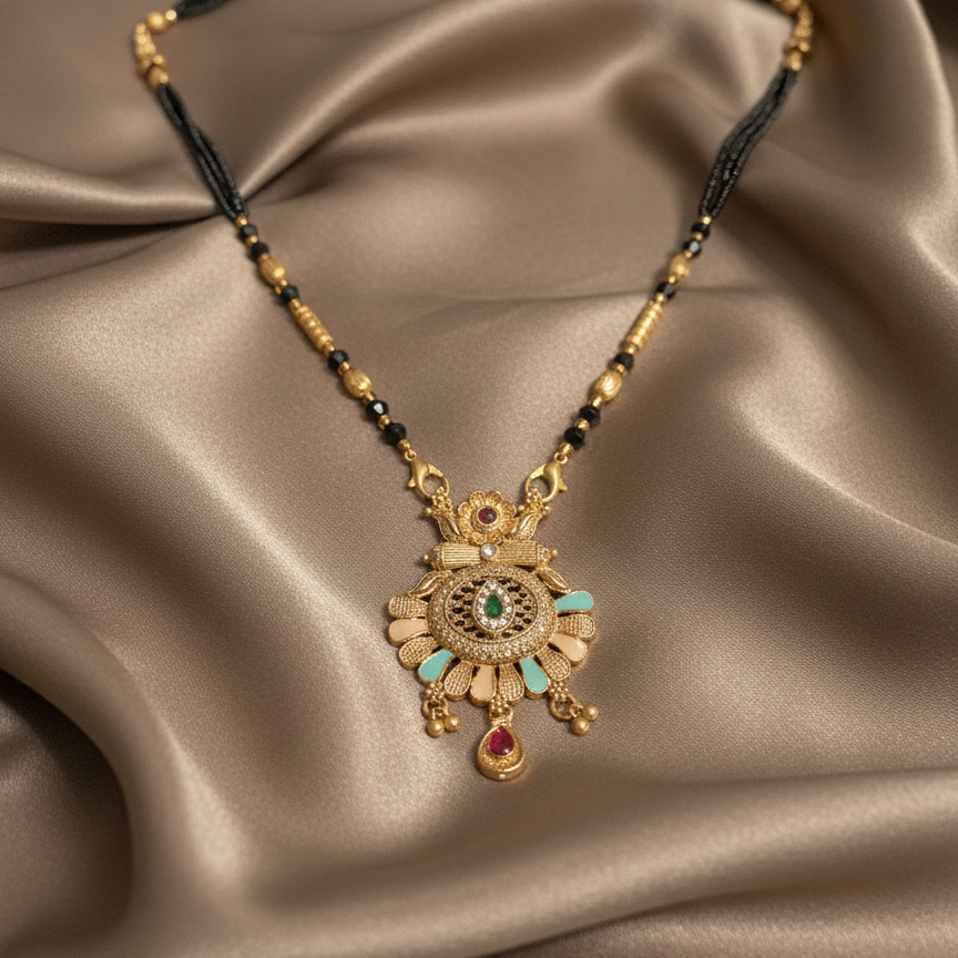 Glitza Rajwadi Mangal Sutra