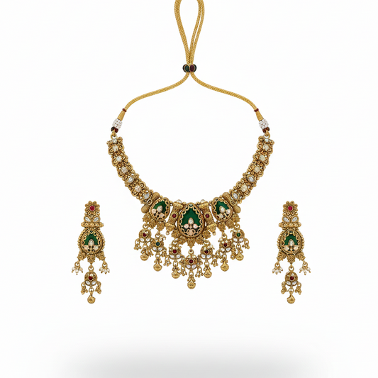 Rajtara Meenakari Bridal Set