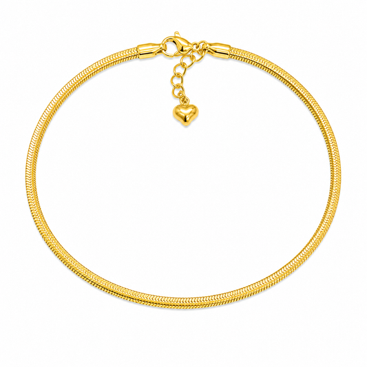 Golden Snake Chain Anklets