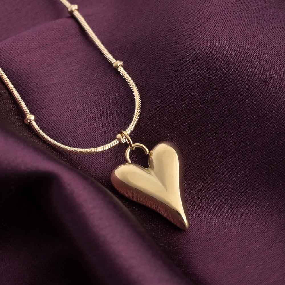 Beaded Heart Necklace