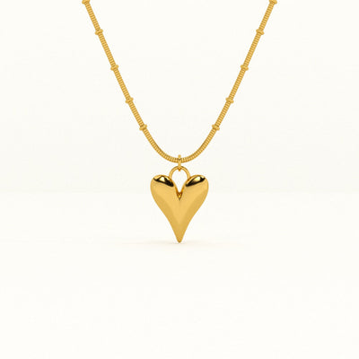 Beaded Heart Necklace