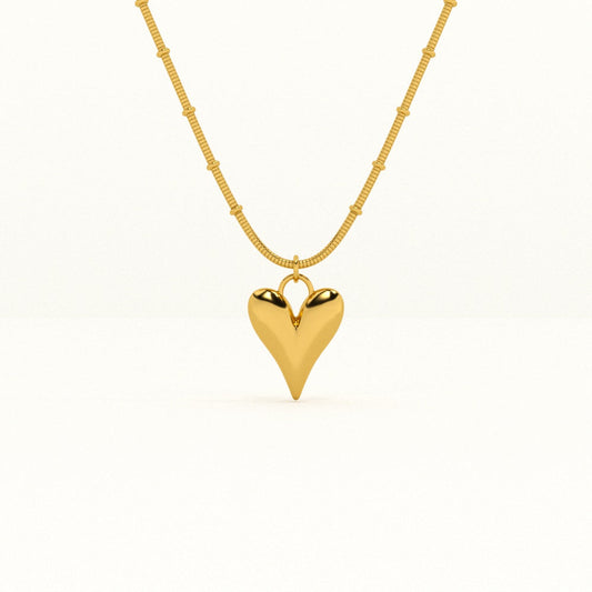 Beaded Heart Necklace