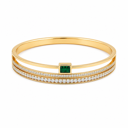 Emerald Aura Bracelet