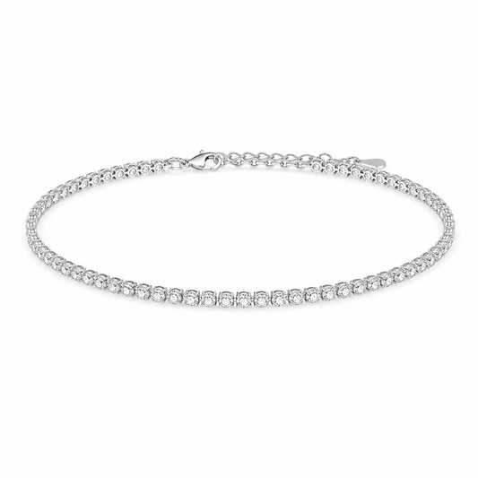 Infinity Zircon Tennis Anklets