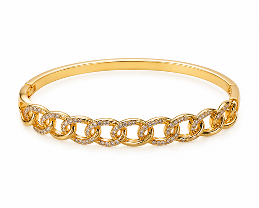 Infinity Link Zircon Bracelet