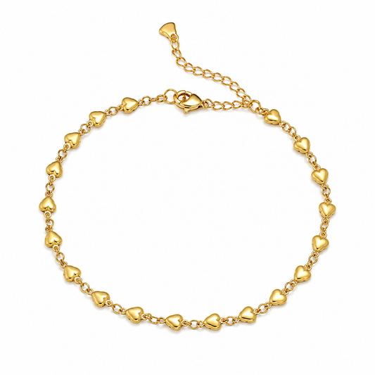 Heartline Anklet