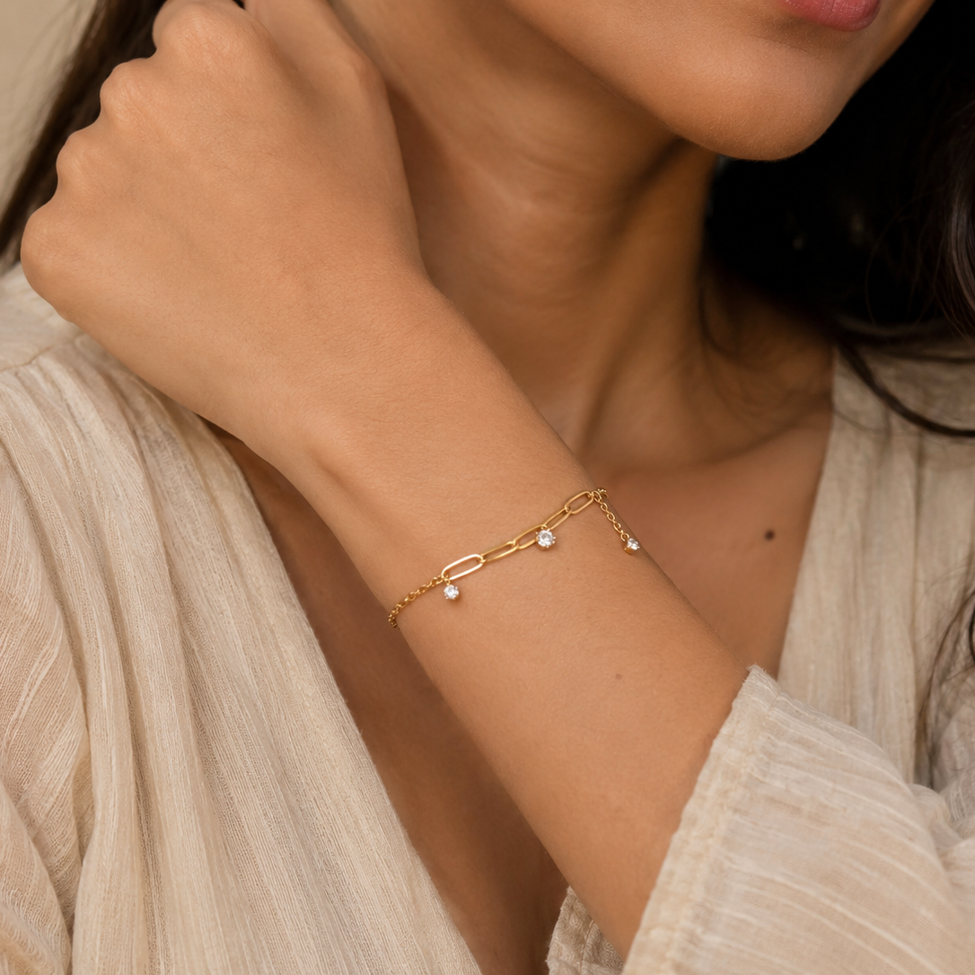 Paperclip Luxe Bracelet