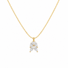 Celeste Leaf Necklace