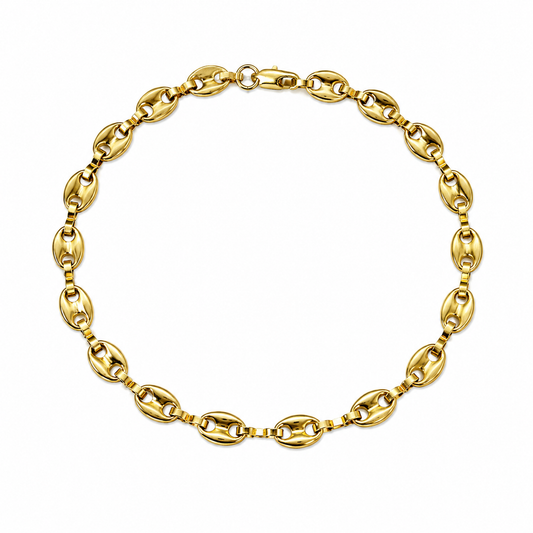 Golden Roast Anklets