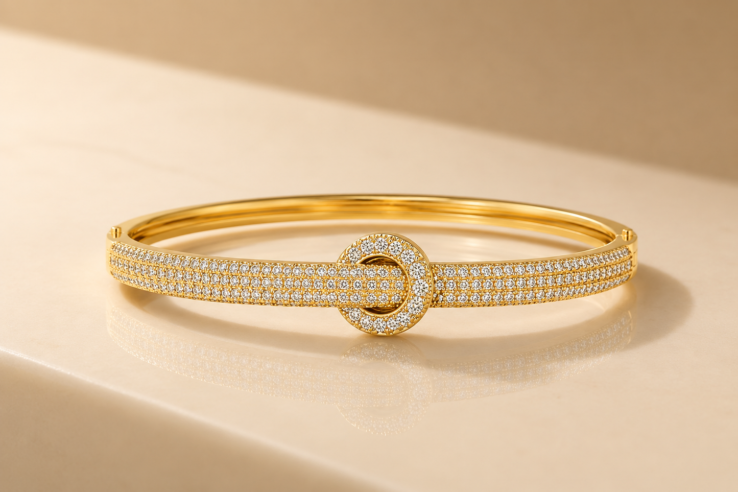Luna Buckle Bangle