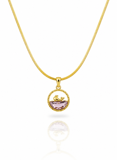 Lunaria Dolphin Pendant