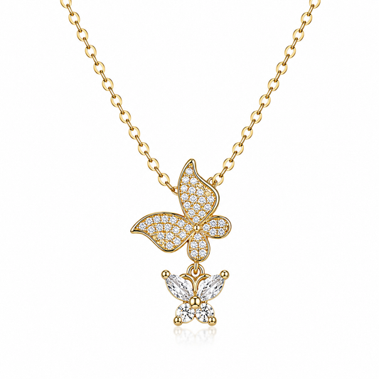 Twinflight Butterfly Necklace