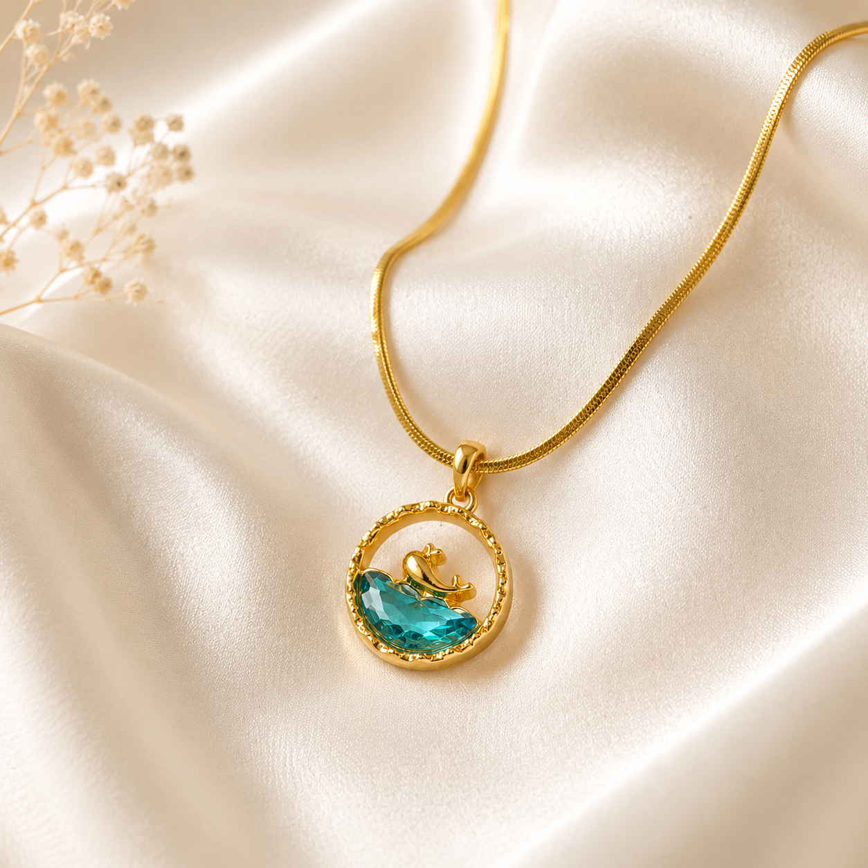 Seabloom Chain Pendant