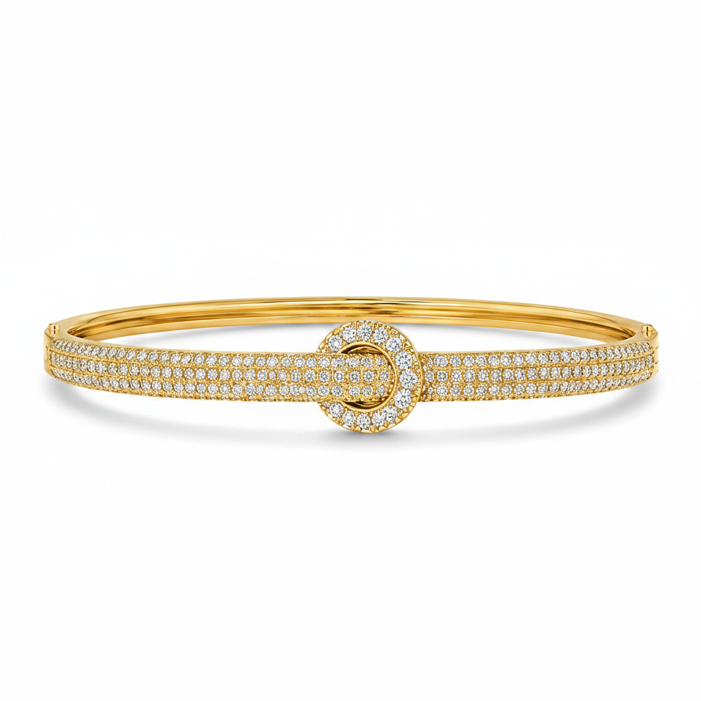 Luna Buckle Bangle