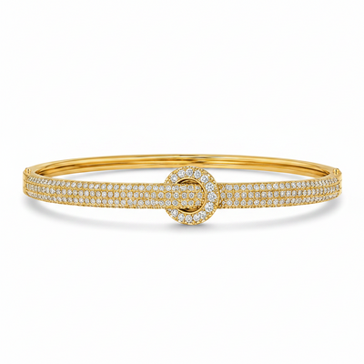 Luna Buckle Bangle