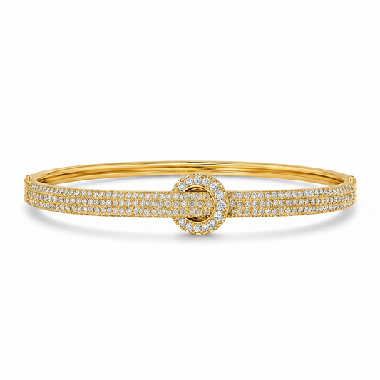Luna Buckle Bangle