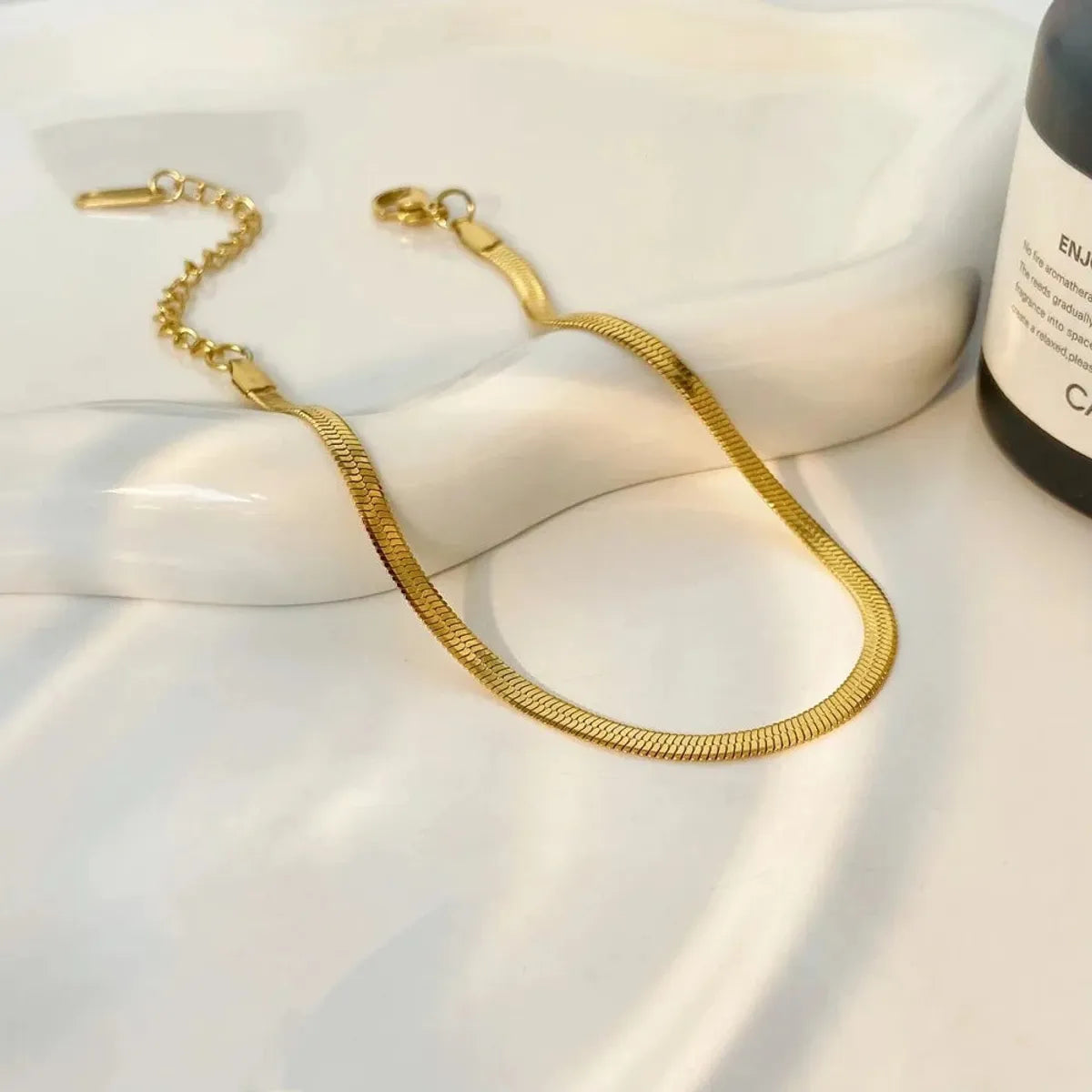 Golden Snake Chain Anklets