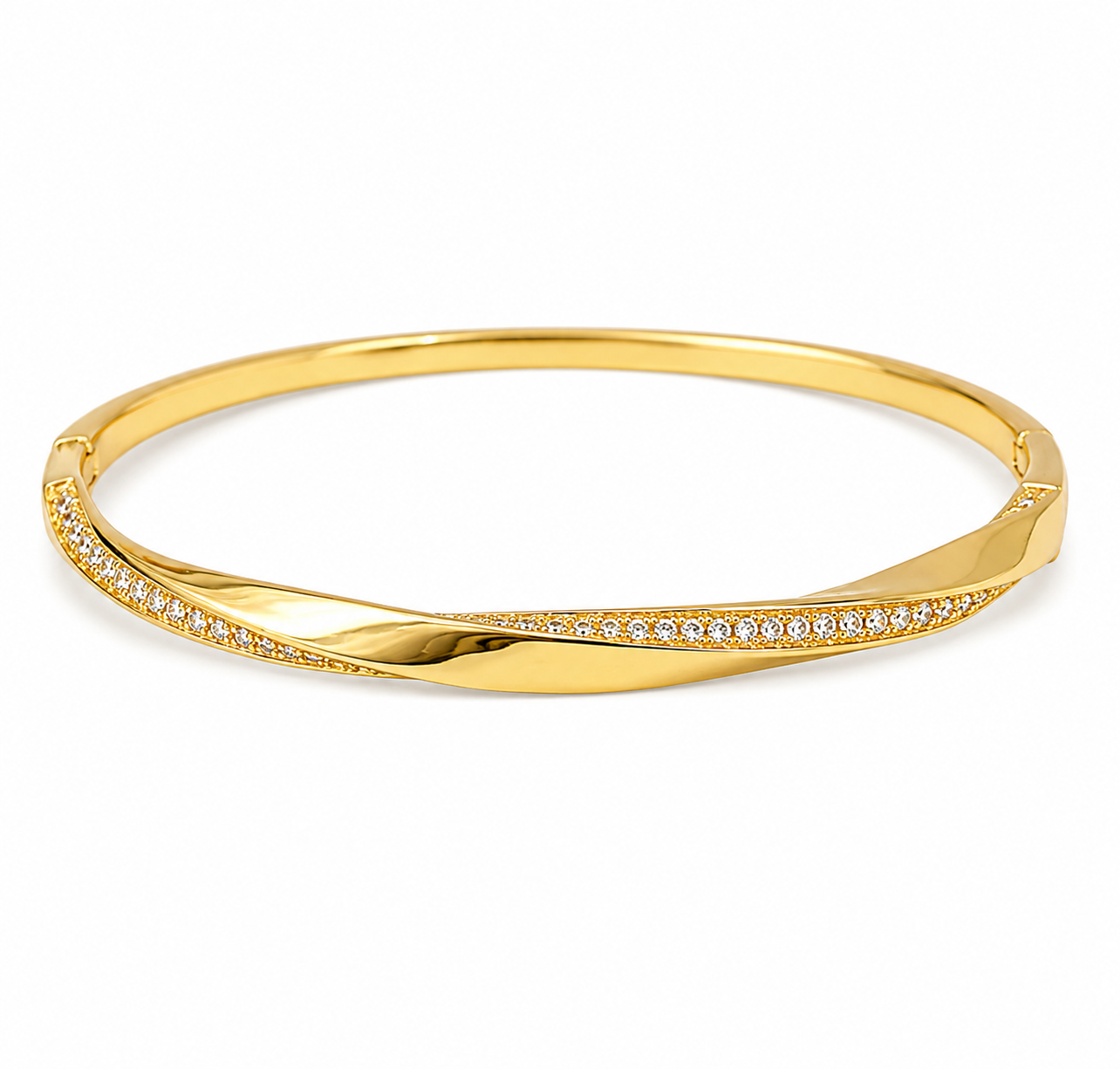 Zircon Twist Bracelet